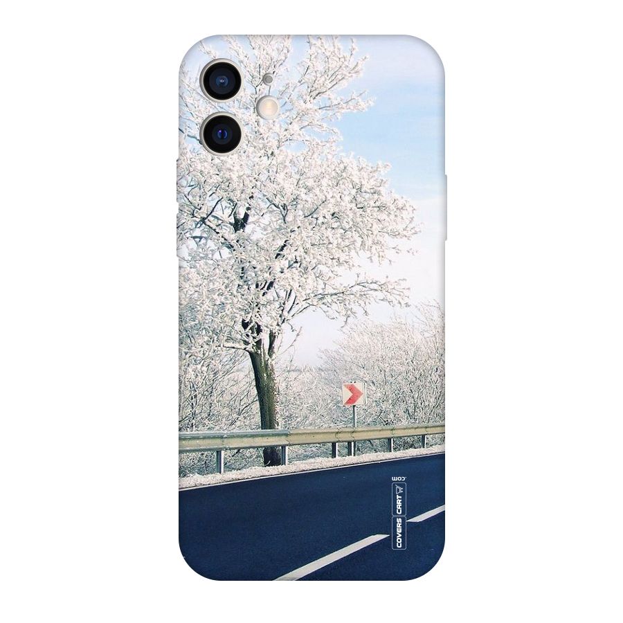 White Snow Tree Original Polycarbonate Back Case for iPhone 12