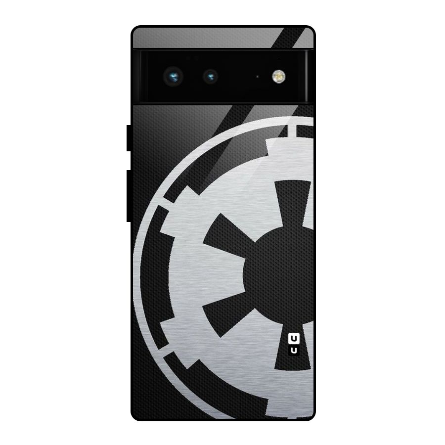 White Wheel Glass Back Case for Google Pixel 6