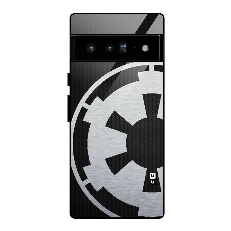 White Wheel Glass Back Case for Google Pixel 6 Pro