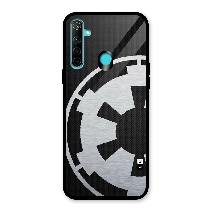 White Wheel Glass Back Case for Realme Narzo 10