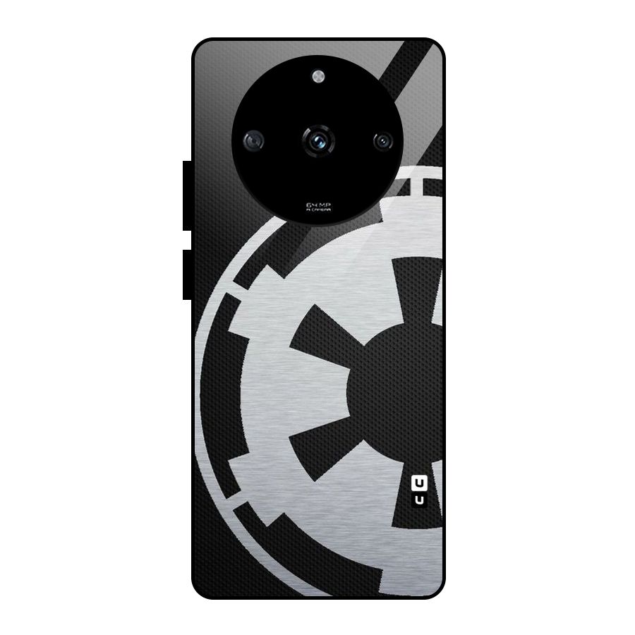 White Wheel Glass Back Case for Realme Narzo 60 5G