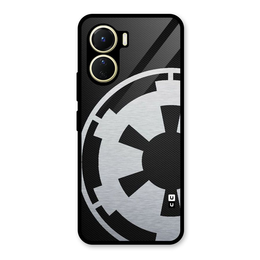 White Wheel Glass Back Case for Vivo Y16
