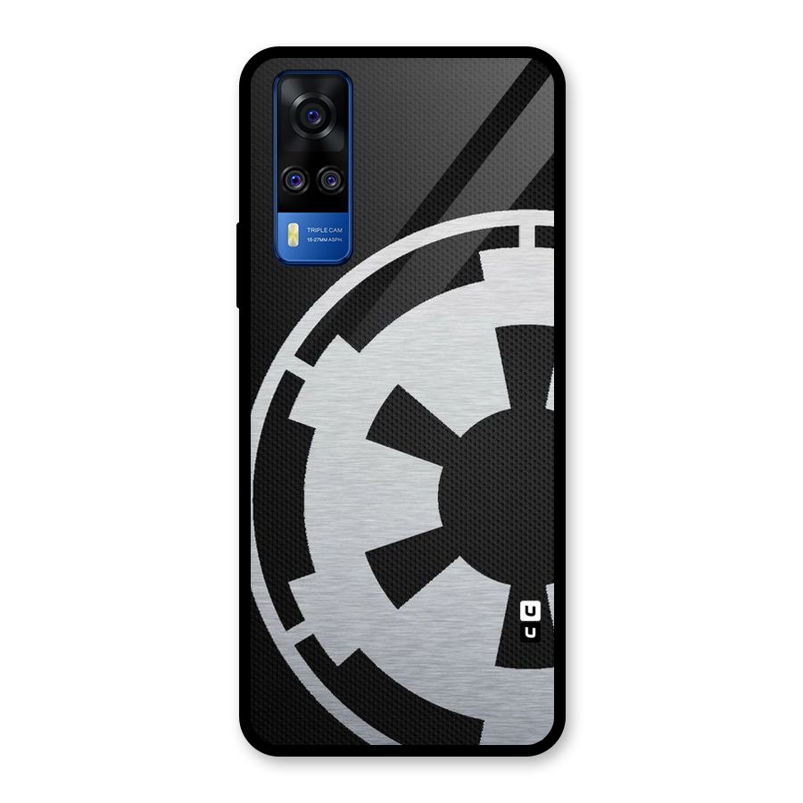 White Wheel Glass Back Case for Vivo Y31