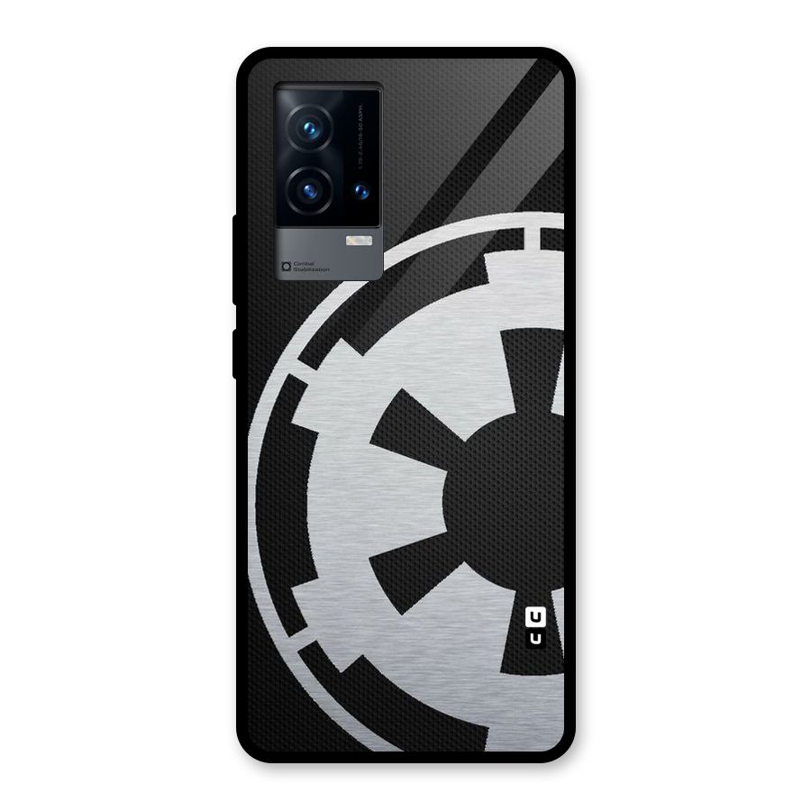 White Wheel Glass Back Case for iQOO 9 5G