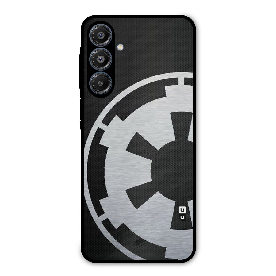 White Wheel Metal Back Case for Galaxy A16 5G