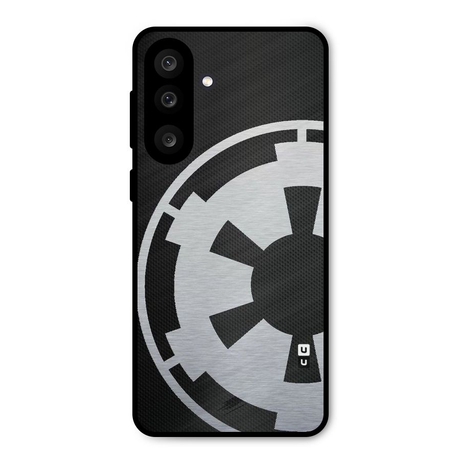 White Wheel Metal Back Case for Galaxy M56