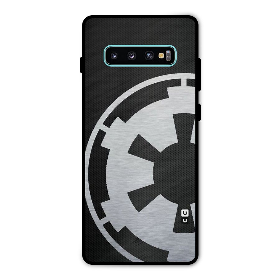 White Wheel Metal Back Case for Galaxy S10 Plus