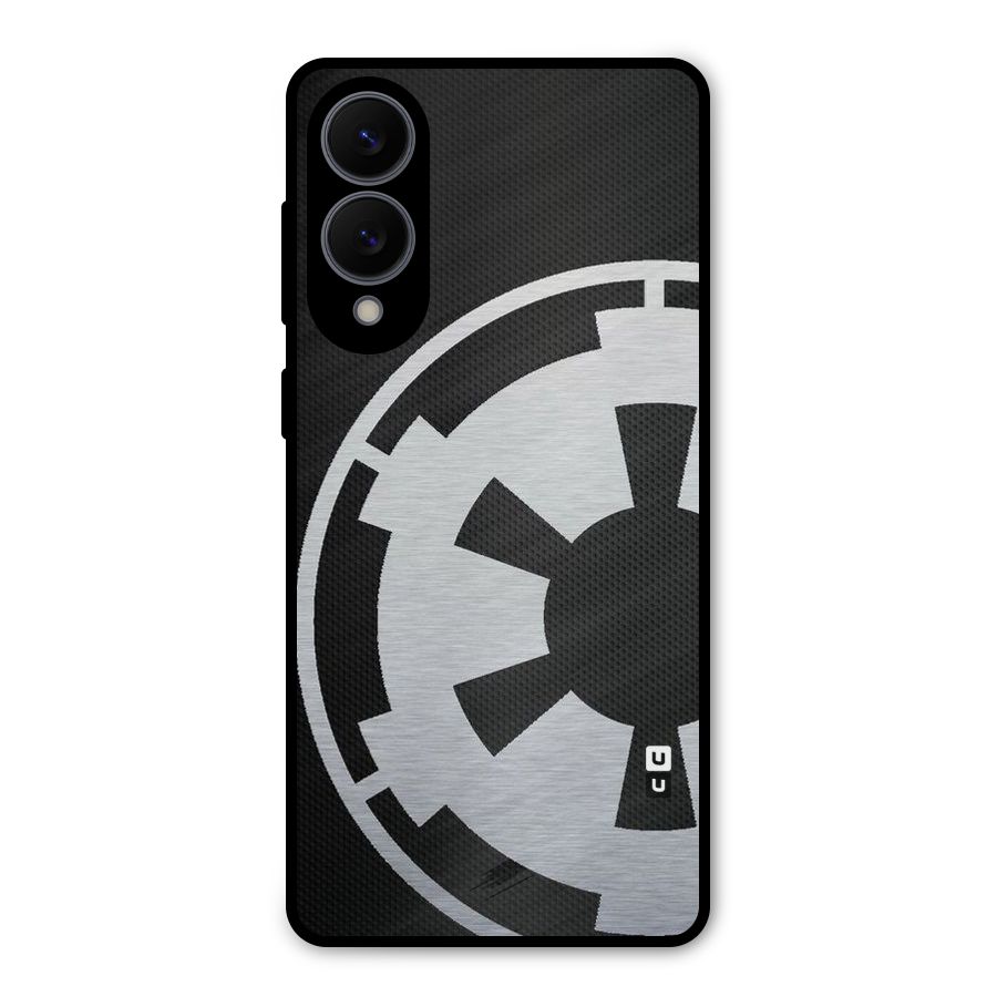 White Wheel Metal Back Case for Galaxy S25 Edge