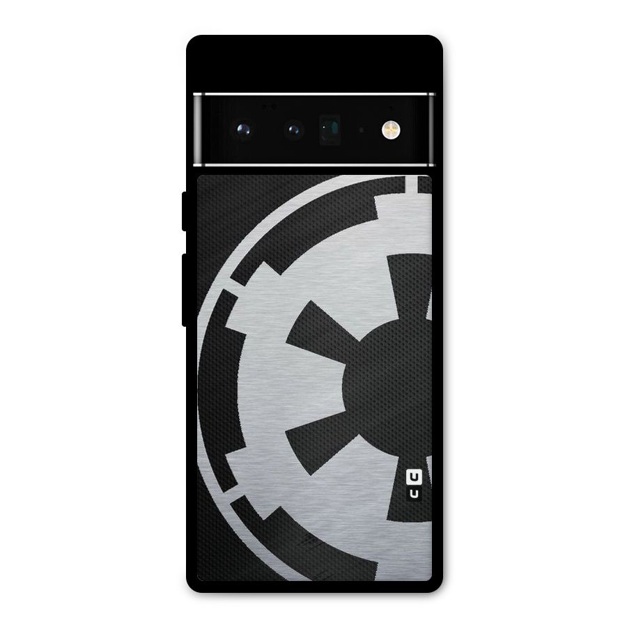 White Wheel Metal Back Case for Google Pixel 6 Pro