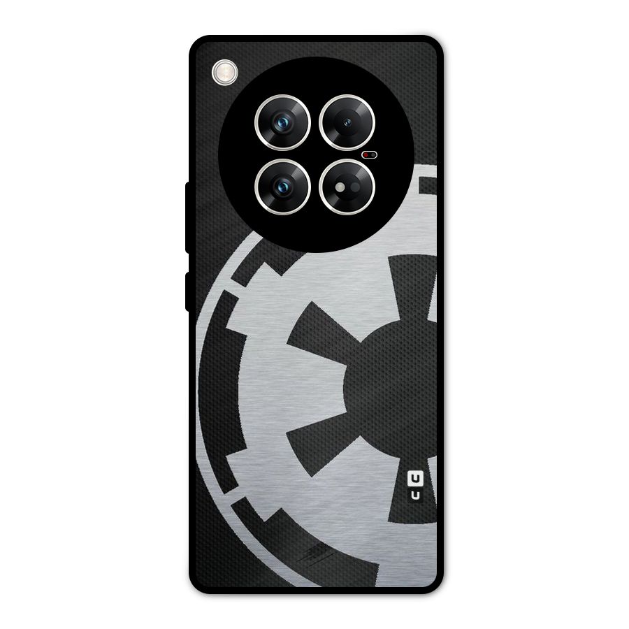 White Wheel Metal Back Case for Infinix Zero 40 5G
