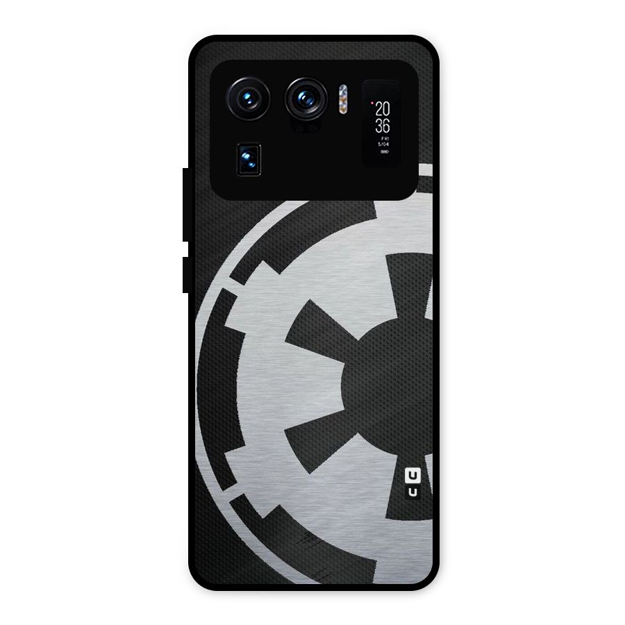 White Wheel Metal Back Case for Mi 11 Ultra