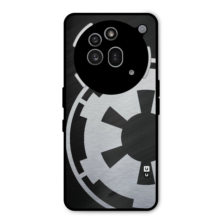 White Wheel Metal Back Case for Nothing Phone 3a Pro