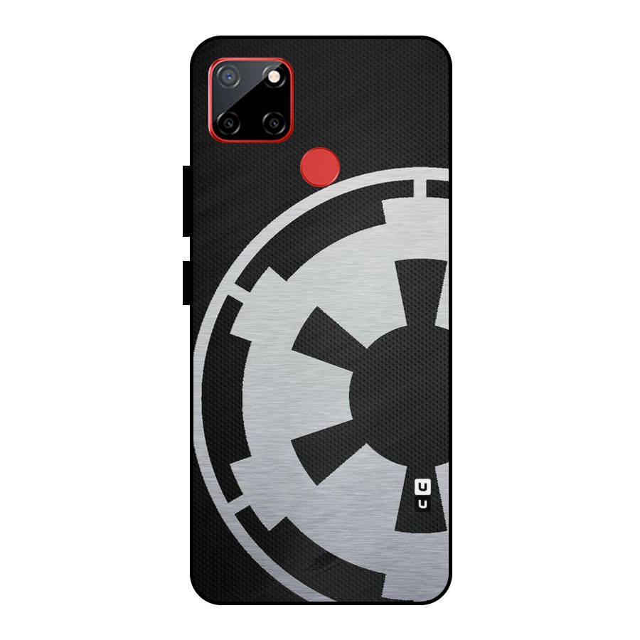 White Wheel Metal Back Case for Realme C12