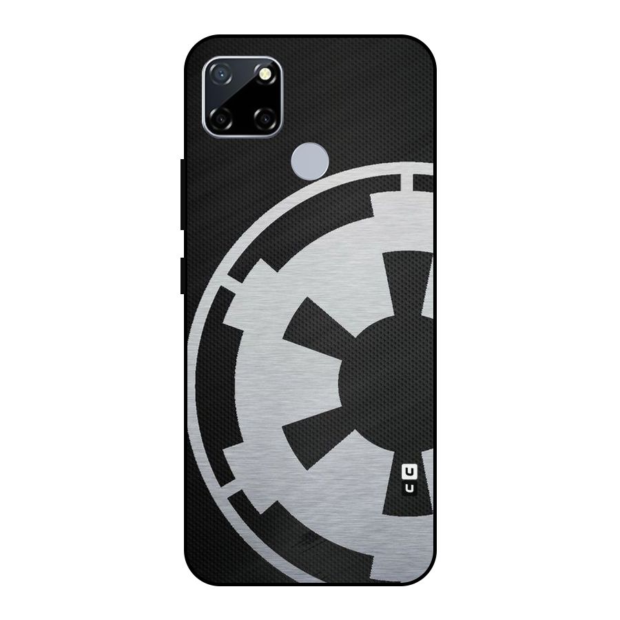 White Wheel Metal Back Case for Realme Narzo 20