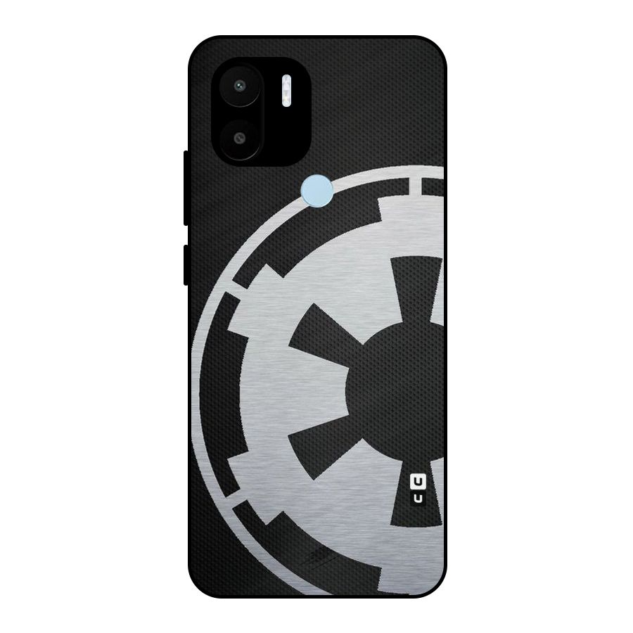 White Wheel Metal Back Case for Redmi A2+