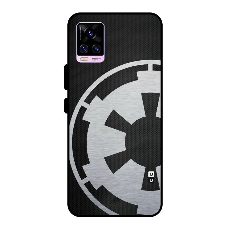 White Wheel Metal Back Case for Vivo V20 Pro