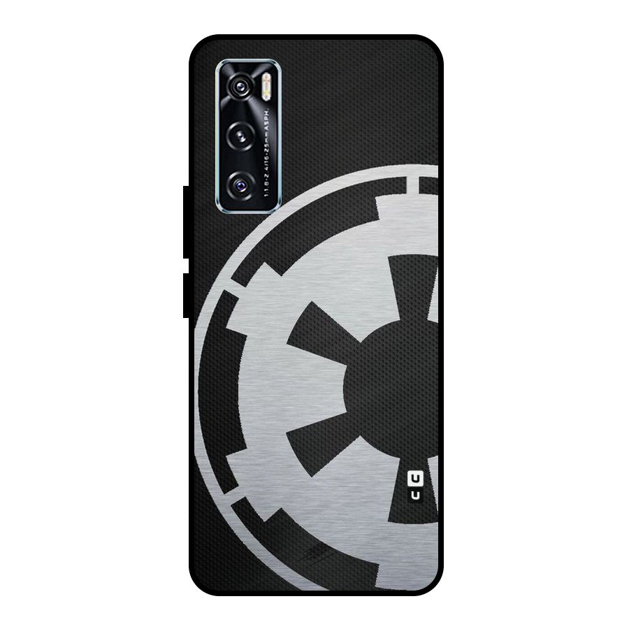White Wheel Metal Back Case for Vivo V20 SE