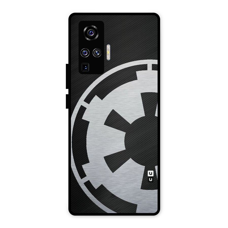White Wheel Metal Back Case for Vivo X50 Pro