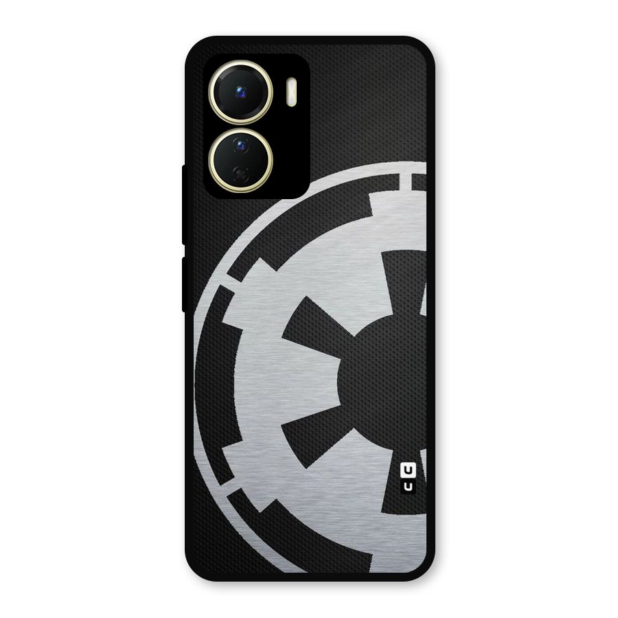 White Wheel Metal Back Case for Vivo Y16