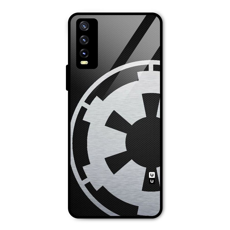 White Wheel Metal Back Case for Vivo Y20
