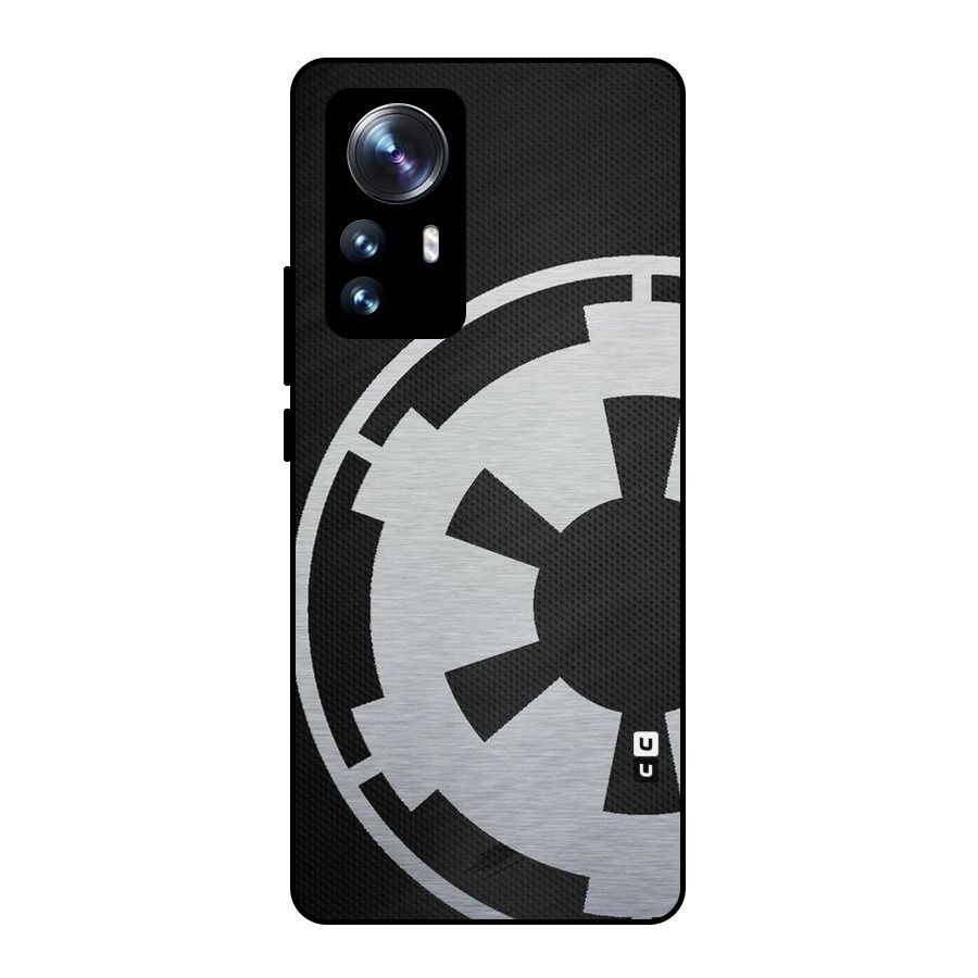 White Wheel Metal Back Case for Xiaomi 12 Pro