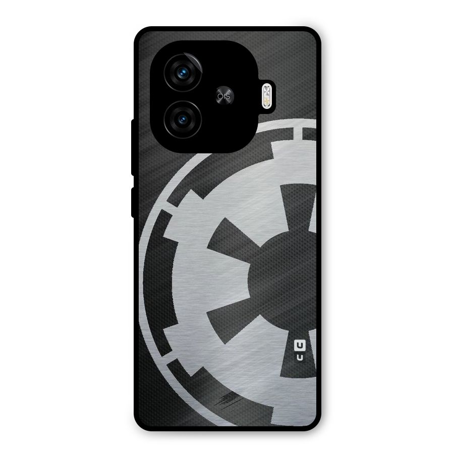 White Wheel Metal Back Case for iQOO Neo 10R