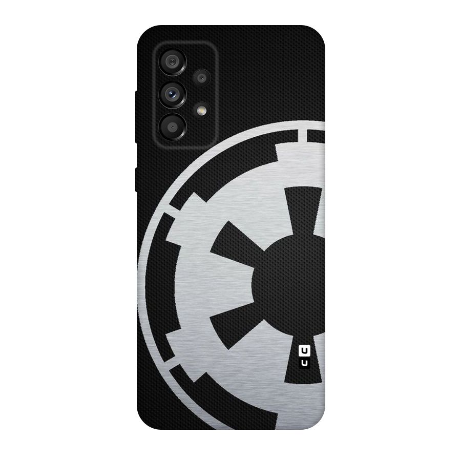 White Wheel Original Polycarbonate Back Case for Galaxy A73 5G