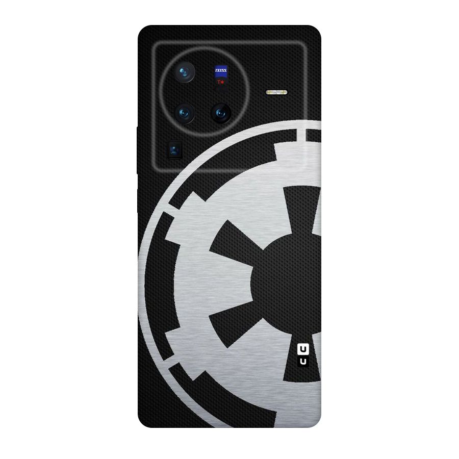 White Wheel Original Polycarbonate Back Case for Vivo X80