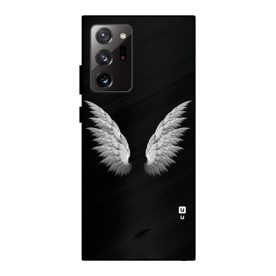 White Wings Metal Back Case for Galaxy Note 20 Ultra