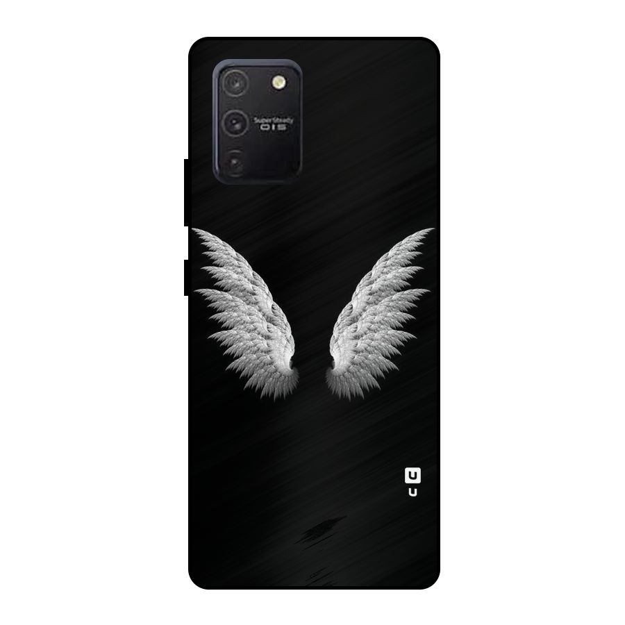 White Wings Metal Back Case for Galaxy S10 Lite