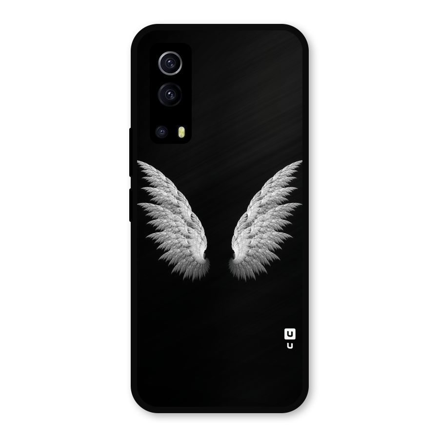 White Wings Metal Back Case for iQOO Z3