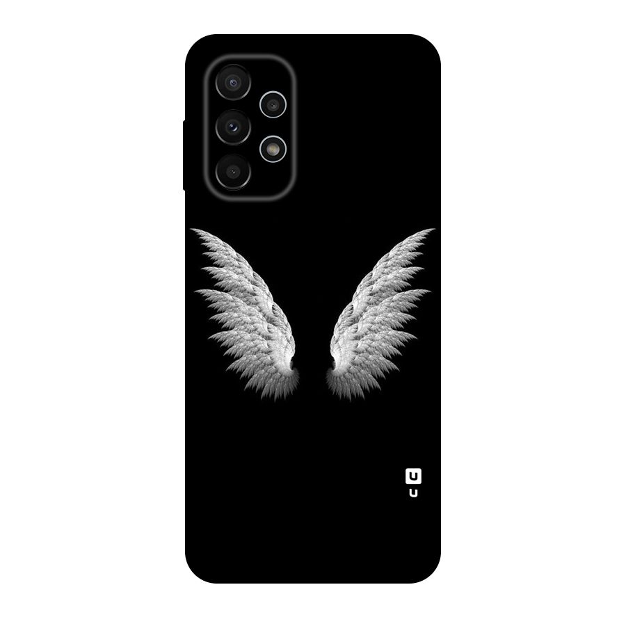 White Wings Original Polycarbonate Back Case for Galaxy A23