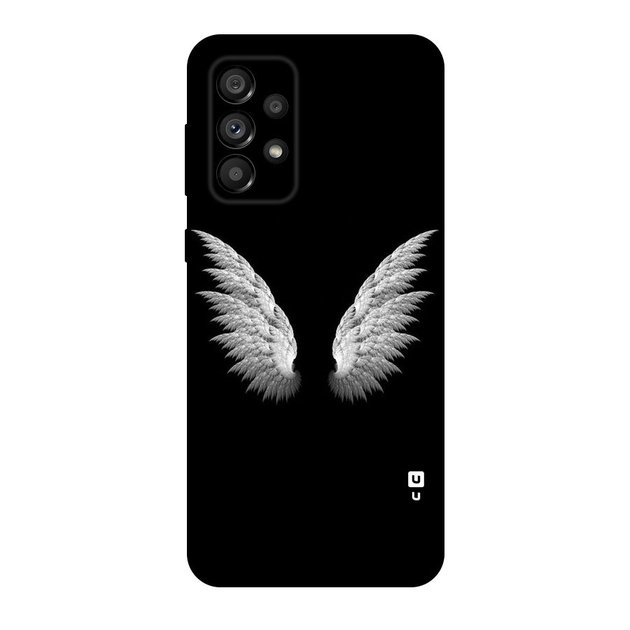 White Wings Original Polycarbonate Back Case for Galaxy A73 5G