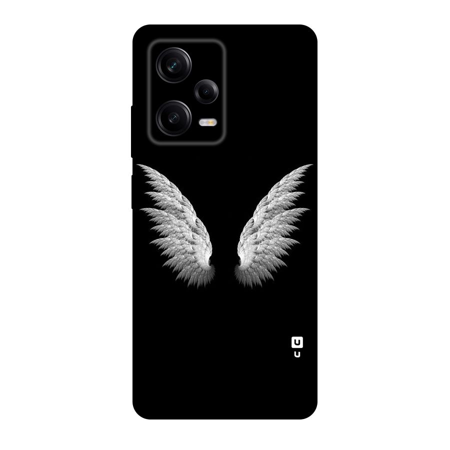 White Wings Original Polycarbonate Back Case for Redmi Note 12 Pro
