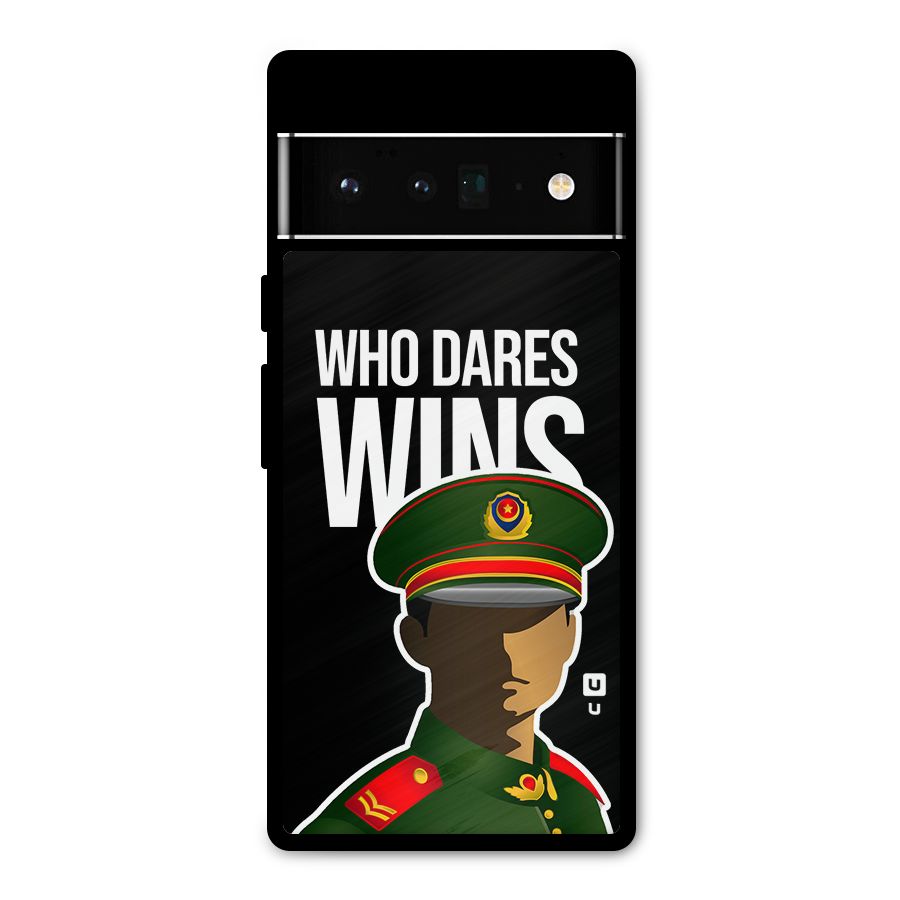 Who Dares Wins Metal Back Case for Google Pixel 6 Pro