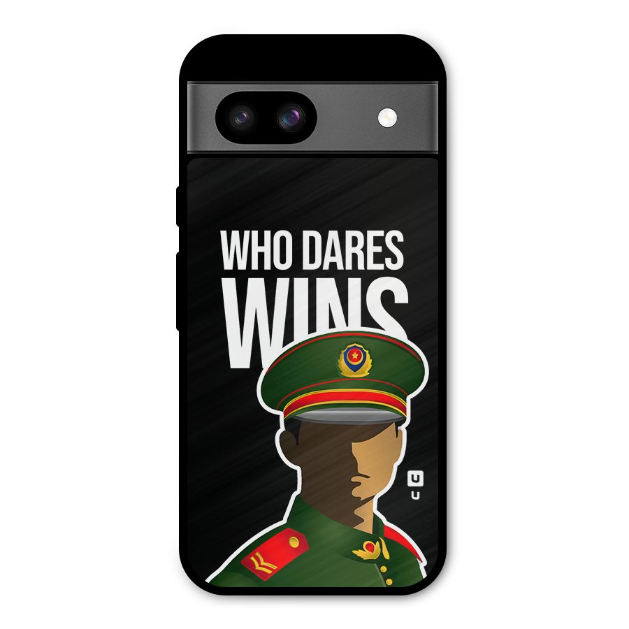 Who Dares Wins Metal Back Case for Google Pixel 8a