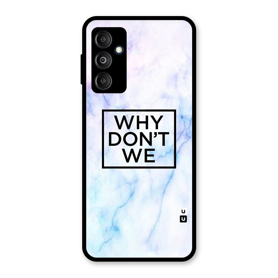 Why Dont We Glass Back Case for Galaxy M14 5G