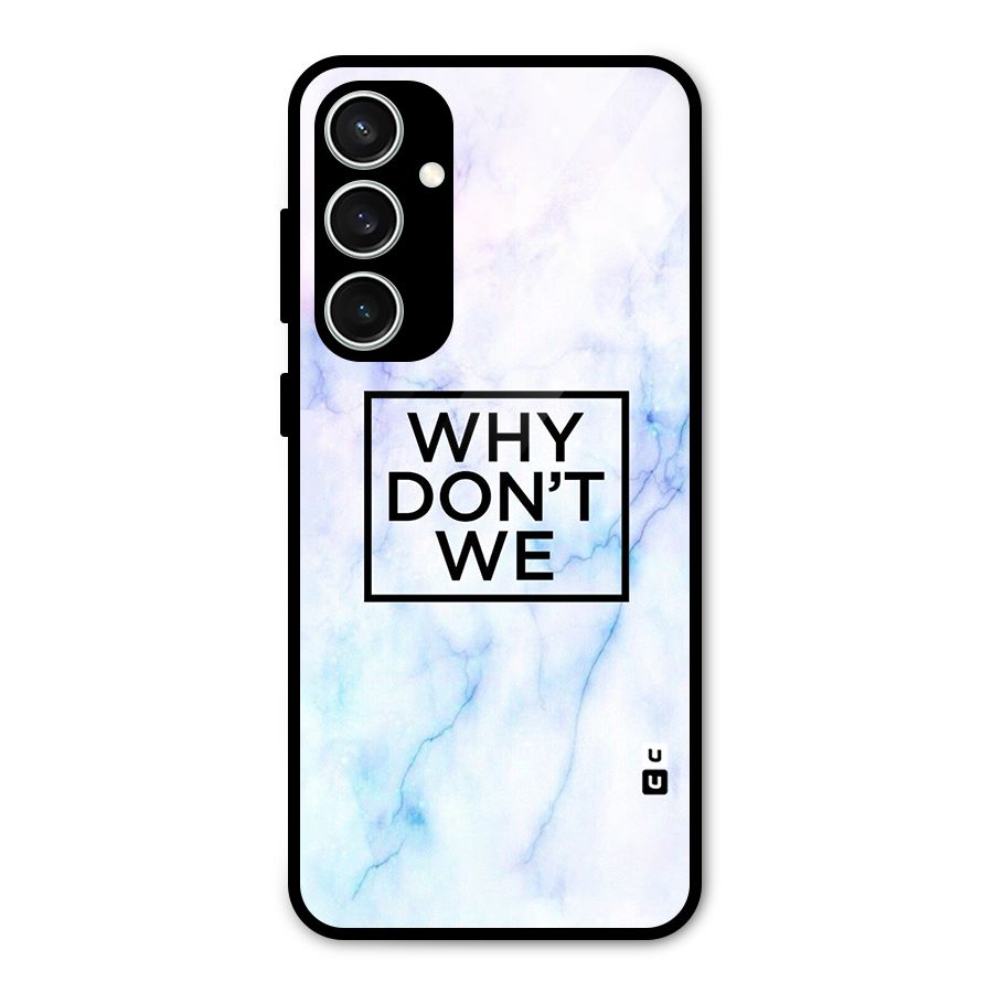 Why Dont We Glass Back Case for Galaxy S23 FE