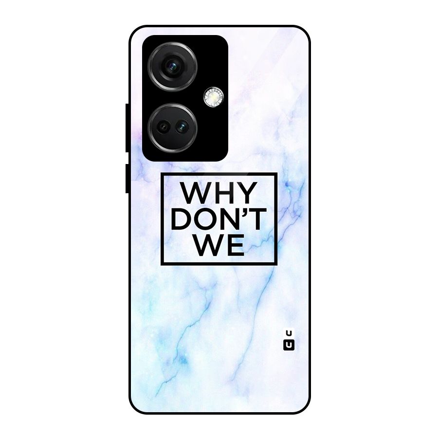 Why Dont We Glass Back Case for OnePlus Nord CE 3 5G