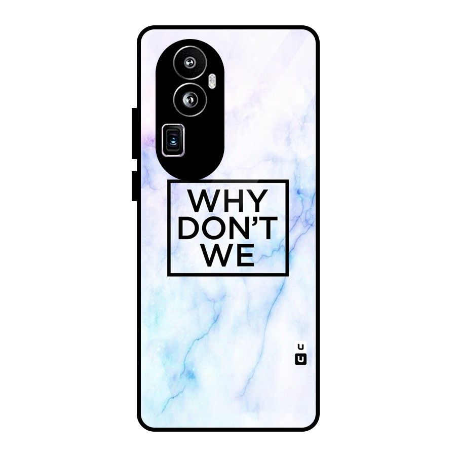 Why Dont We Glass Back Case for Oppo Reno10 Pro Plus