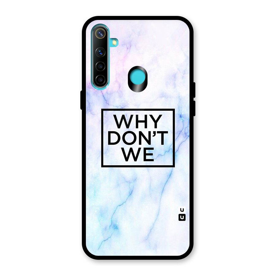 Why Dont We Glass Back Case for Realme Narzo 10