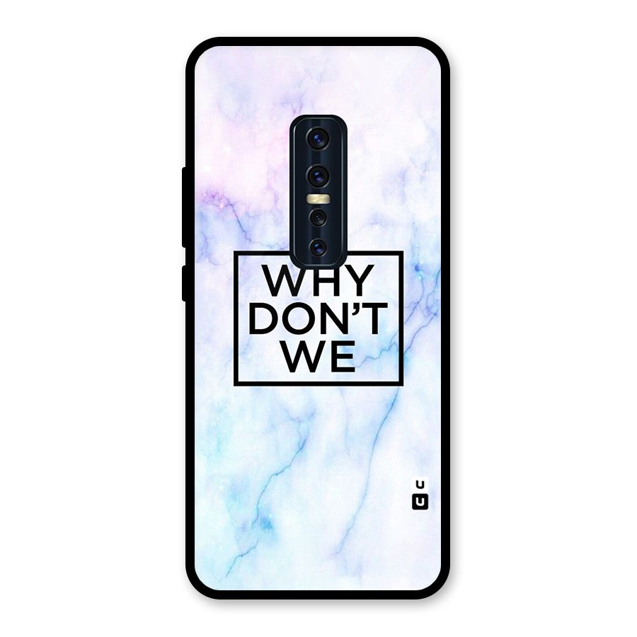 Why Dont We Glass Back Case for Vivo V17 Pro