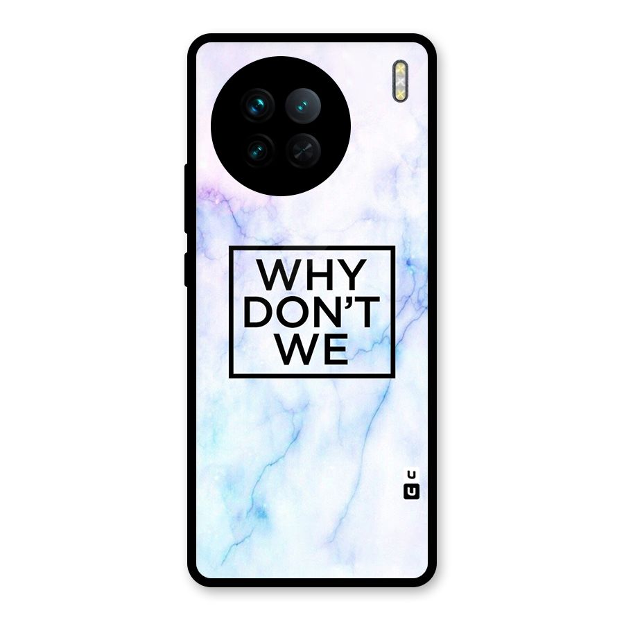Why Dont We Glass Back Case for Vivo X90