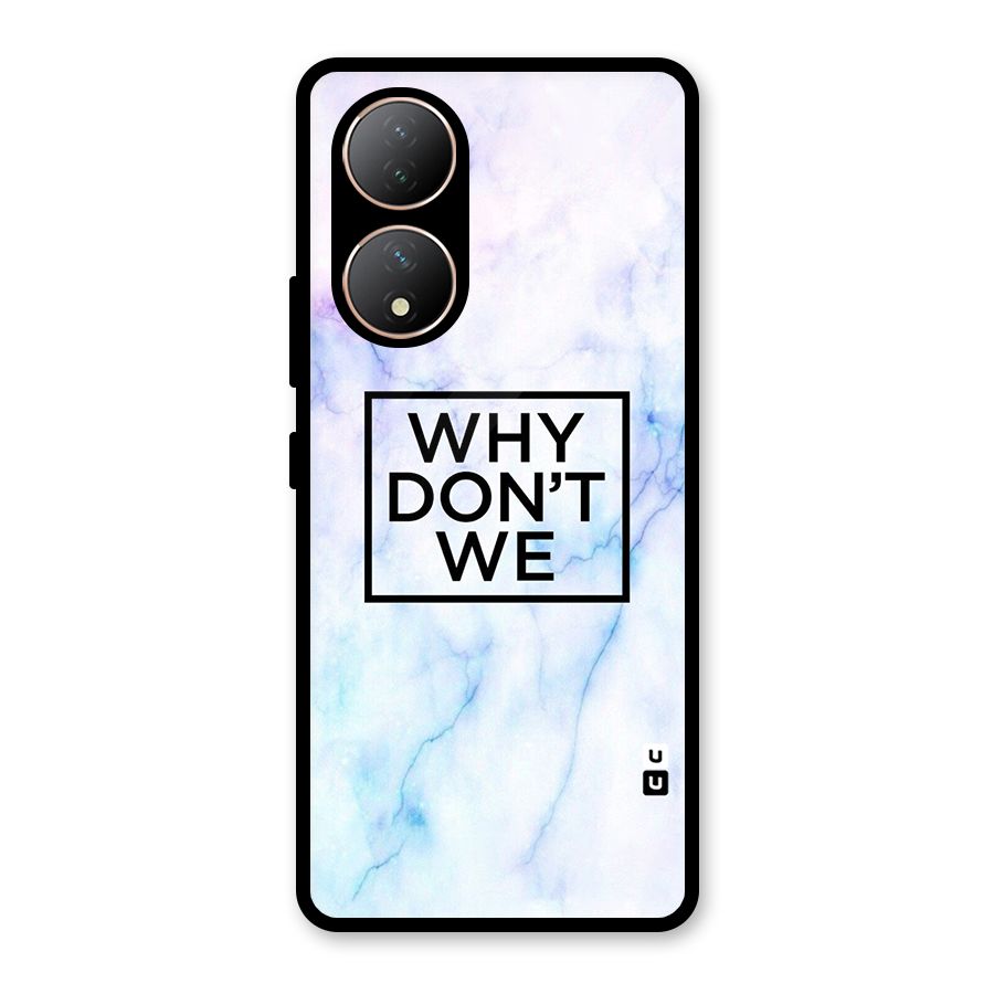 Why Dont We Glass Back Case for Vivo Y100A