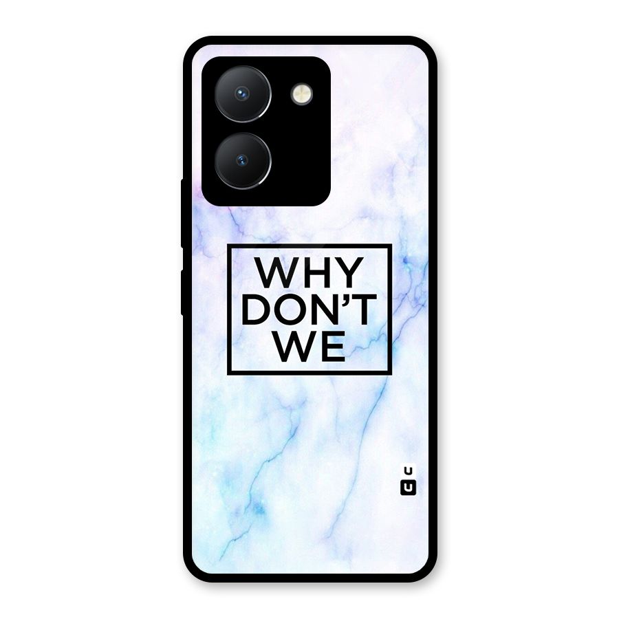 Why Dont We Glass Back Case for Vivo Y36