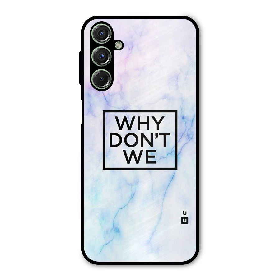 Why Dont We Metal Back Case for Galaxy M34