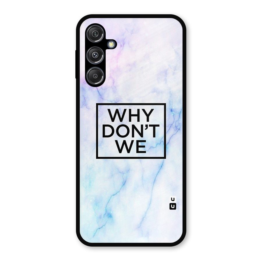Why Dont We Metal Back Case for Galaxy M34 5G