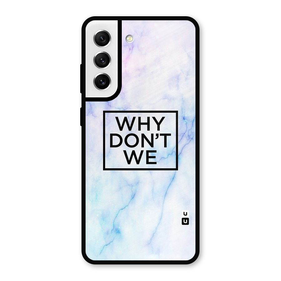 Why Dont We Metal Back Case for Galaxy S21 FE 5G