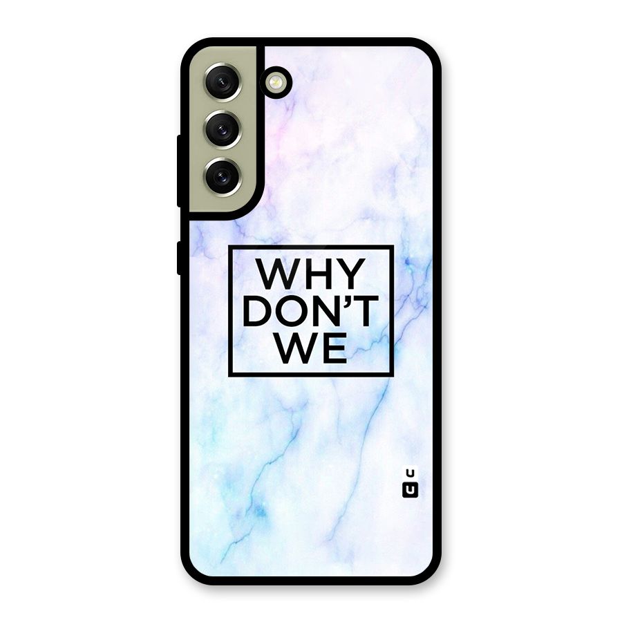 Why Dont We Metal Back Case for Galaxy S21 FE 5G (2023)