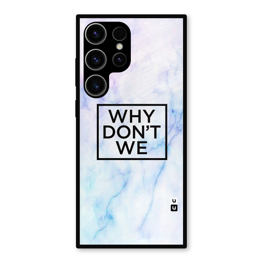 Why Dont We Metal Back Case for Galaxy S23 Ultra